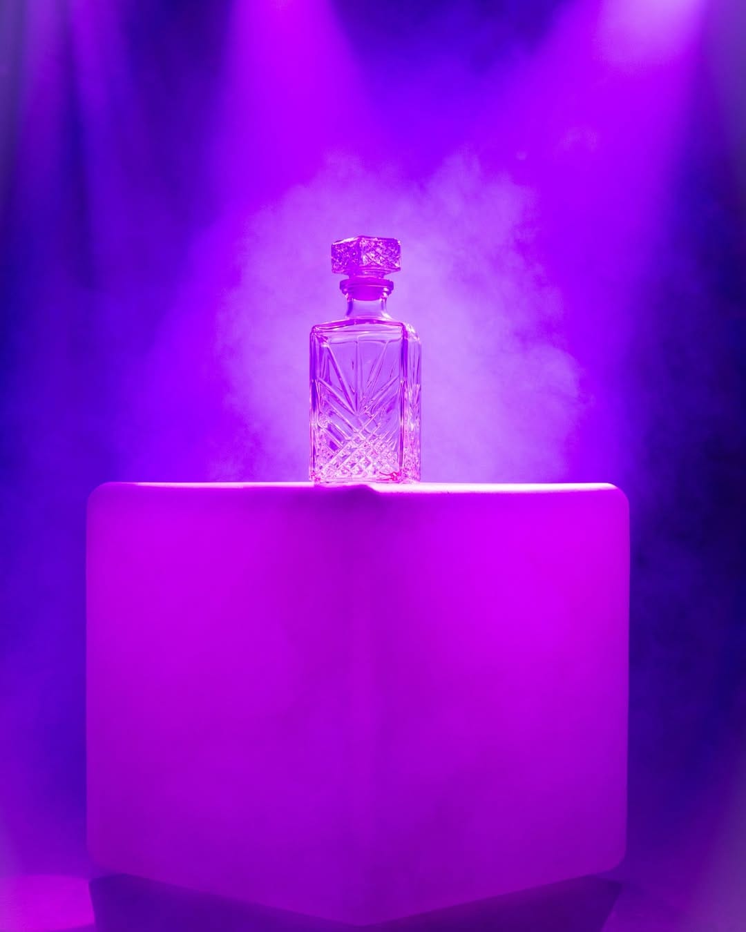 Glasdekanter – Produktfotografie